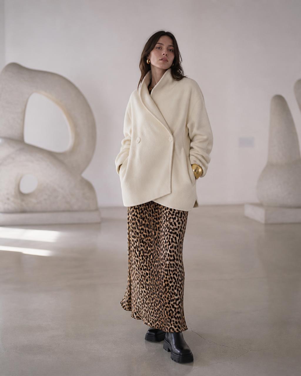 Editorial portrait representing the The Creative Fashionista style archetype